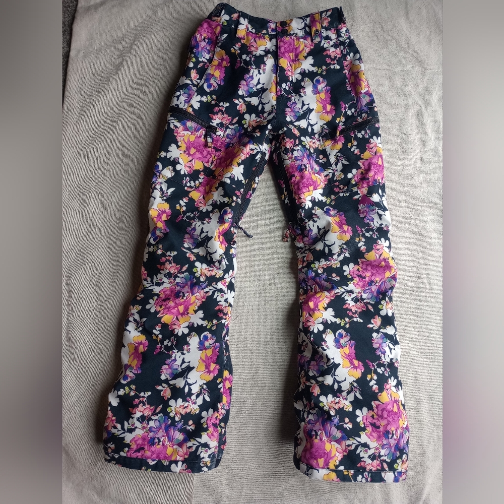 Burton Girls Vibrant Floral Snow/Ski Pants